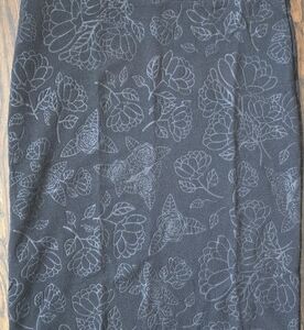 LuLaRoe Black Floral Pencil Skirt